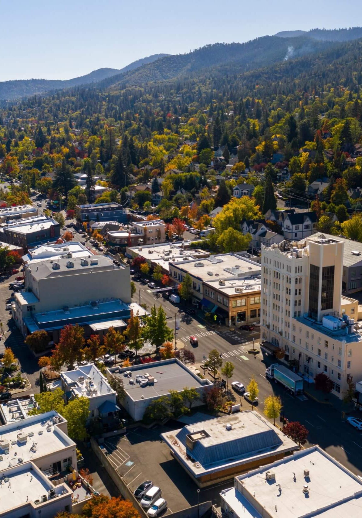 Town of Ashland Arial View